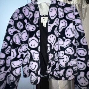 Smiley x HM Furry Jacket